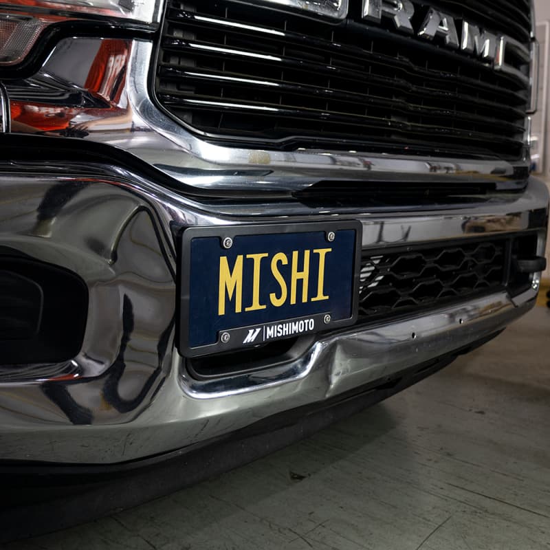 Mishimoto License Plate Relocation Kit for 2019+ RAM 2500/3500 Tow Hook Mount - Image 3