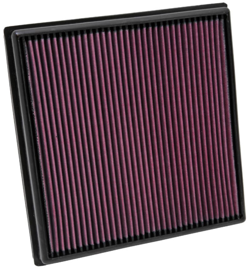 K&N Engineering Drop-In Air Filter Washable Reusable High-Flow for Multiple V...