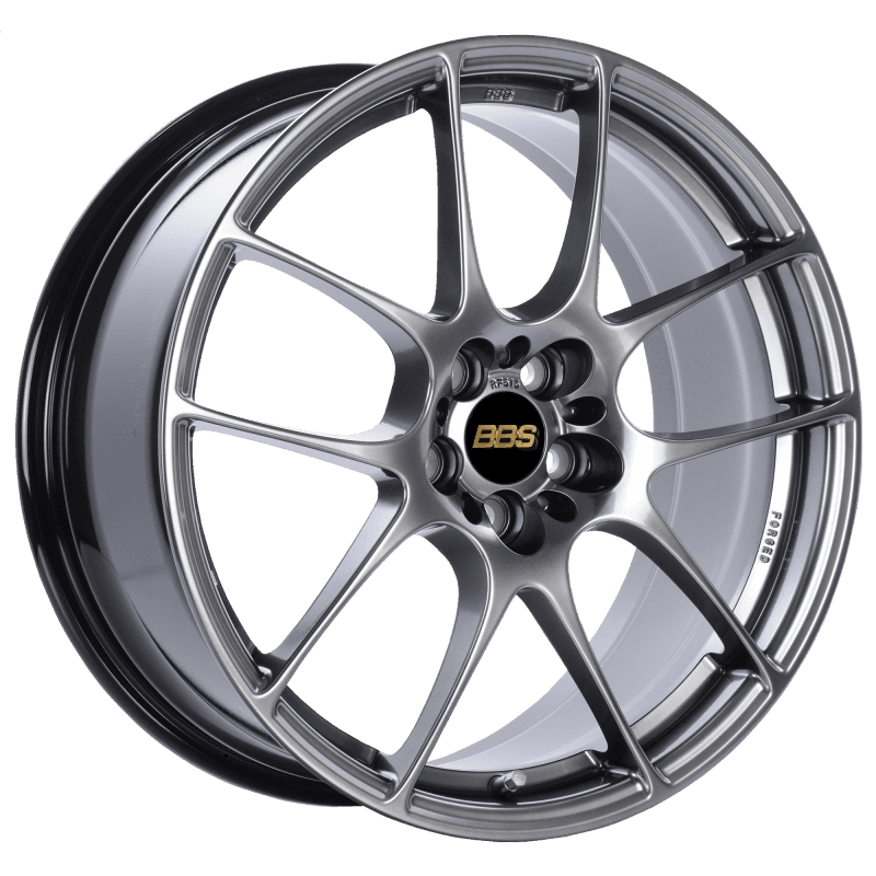 BBS RF 18x8 5x112 ET45 Diamond Black Wheel -82mm PFS/Clip Required