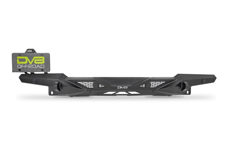 DV8 Offroad Rear Bumper for Jeep Ultra-Low Profile with Clevis & Light Mounts