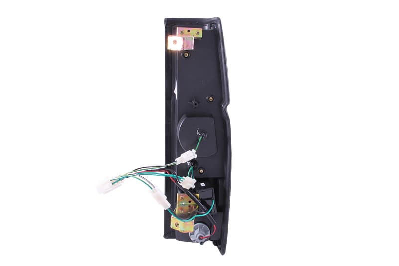 ANZO LED Taillight Assembly Pair Red/Clear Lens for Chevy C6 - Image 5