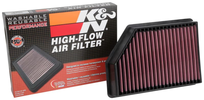 K&N Engineering Drop-In High-Flow Washable Air Filter 33-5098 - Image 4