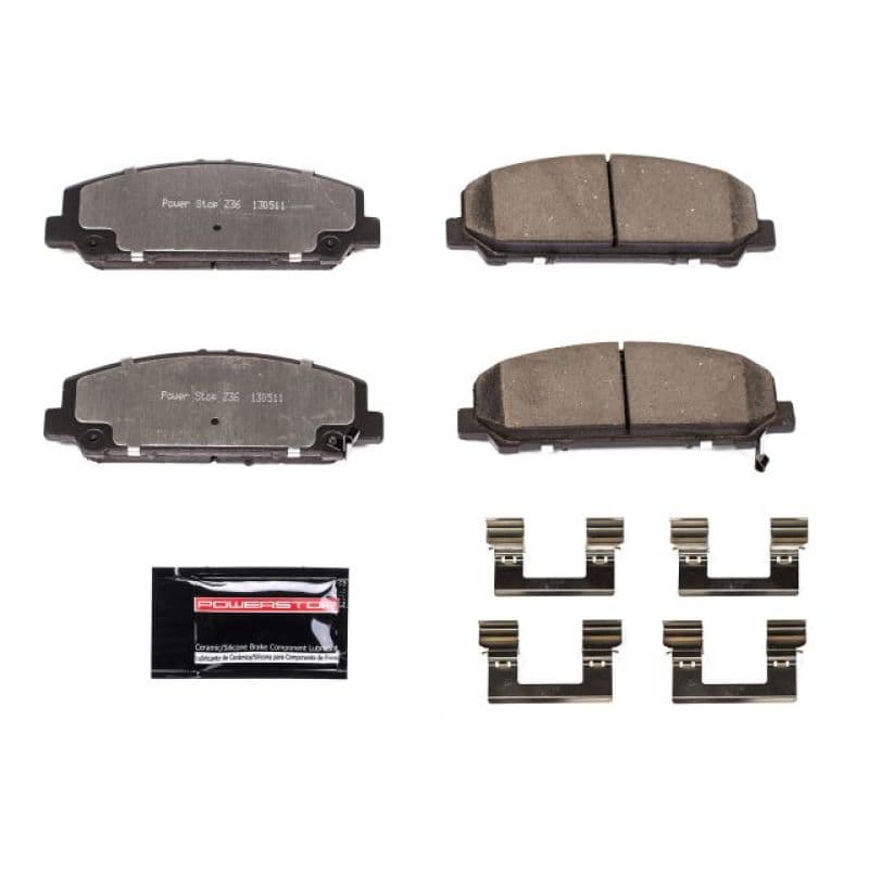 PowerStop Z36 Ceramic Truck & Tow Brake Pads for Trucks & SUVs Low-Dust Carbo...