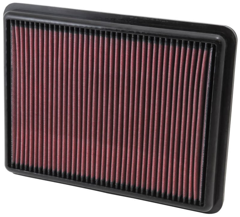 K&N Engineering Drop-In High-Flow Washable Air Filter for Universal Fit