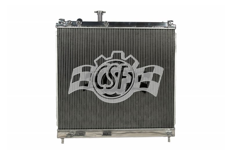 CSF Aluminum Radiator for Nissan Titan Heavy-Duty 2-Row Core B-Tube Technology