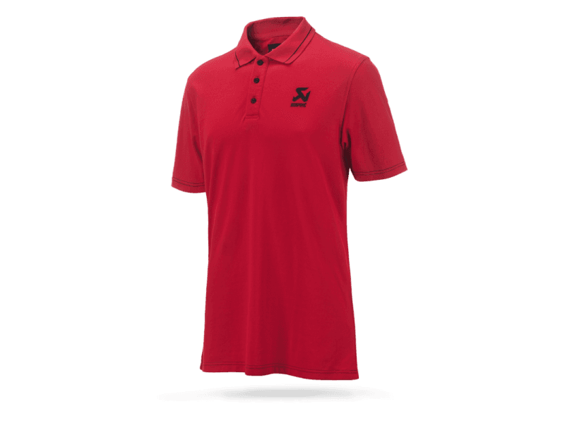 Akrapovic Polo Shirt Mens Red
