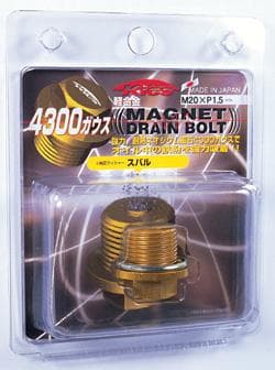 Project Kics Magnetic Drain Bolt for Toyota/Daihatsu/Nissan M12X1.25 Red - Image 4