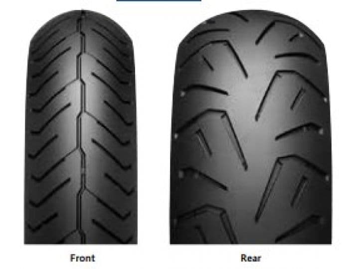 Bridgestone G702 Exedra Touring Rear Motorcycle Tire - Image 2