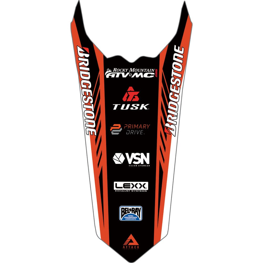 Attack Graphics Turbine Rear Fender Decal