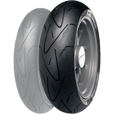 Continental Tire ContiSport Attack Hypersport Radial Rear Motorcycle Tire