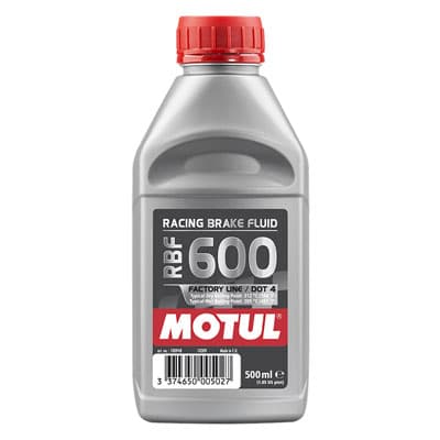 Motul RBF 600 Racing DOT 4 Brake Fluid