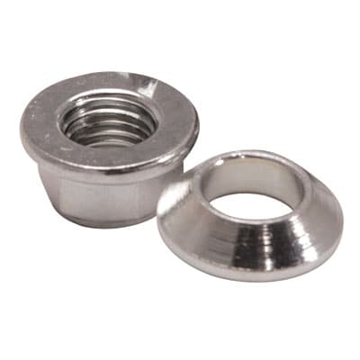 Tusk Universal Chrome Flange/Tapered Locking Lug Nut