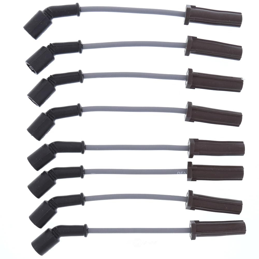 Denso 671-8187 Spark Plug Wire Set for Chevrolet Cadillac
