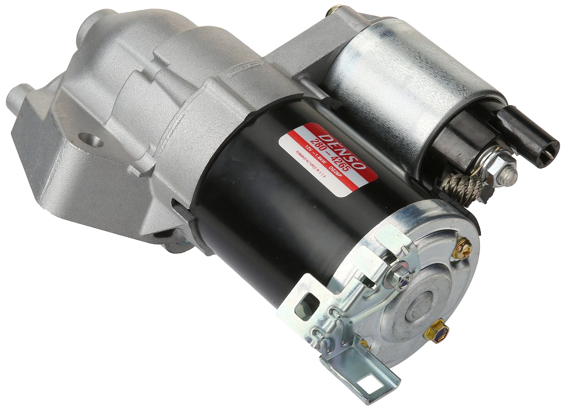 Denso 280-4265 Remanufactured Starter Motor for 2006-2008 Honda Pilot Ridgeline - Image 2