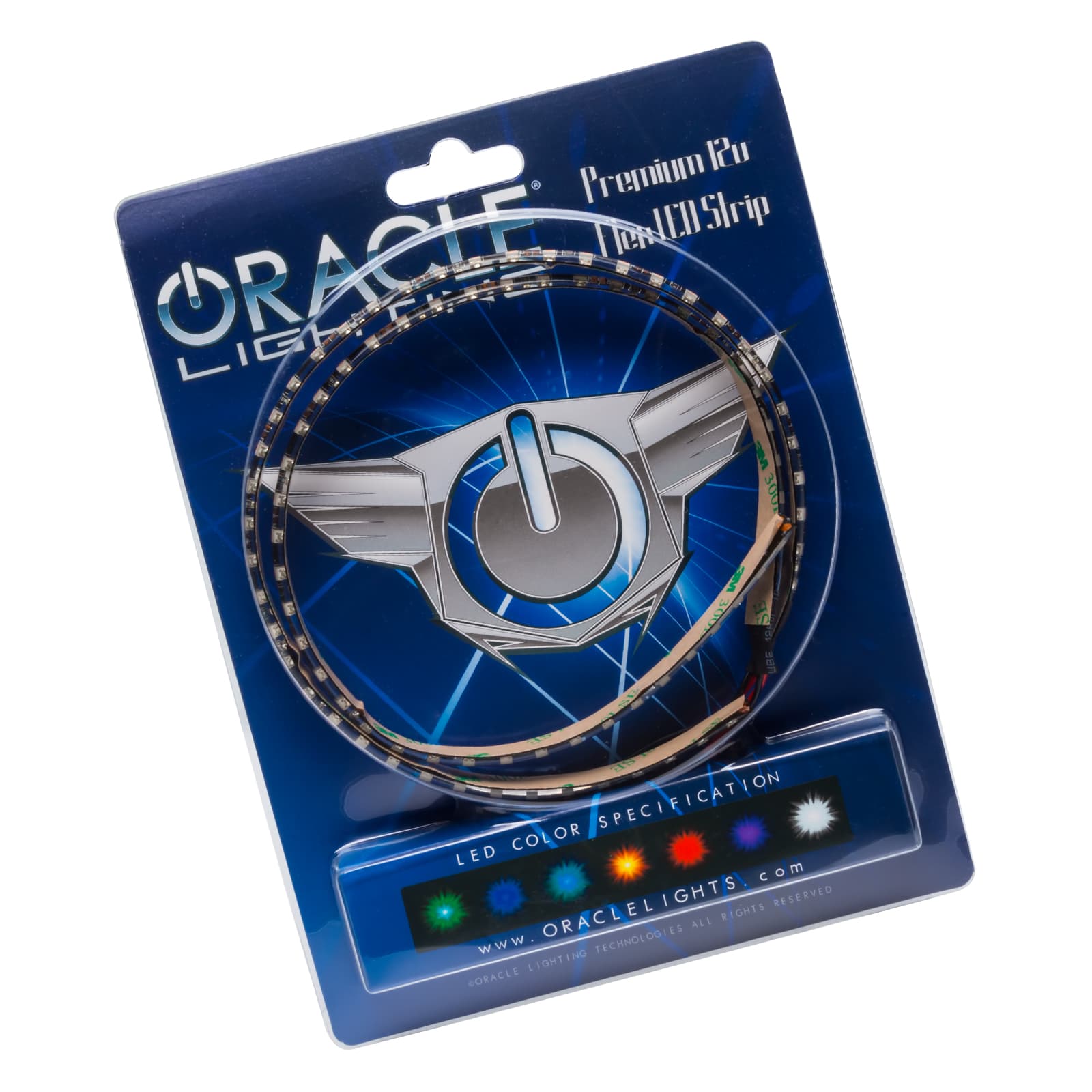 ORACLE Lighting LED Strips 15" Waterproof Flexible Strip with 3M Adhesive - Image 2