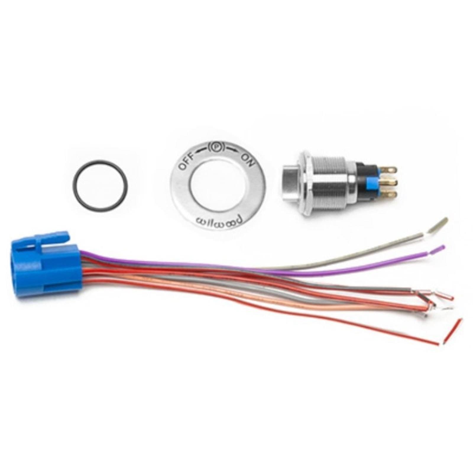 Wilwood Electronic Parking Brake Caliper Switch Kit with On/Off Sticker - Image 2
