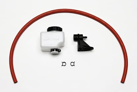 Wilwood Remote Reservoir Kit for TM1 Master Cylinder 7.0 oz with Hose & Bracket - Image 2