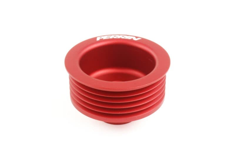 Perrin Performance Alternator Pulley for 15-25 Subaru WRX Lightweight Red - Image 2