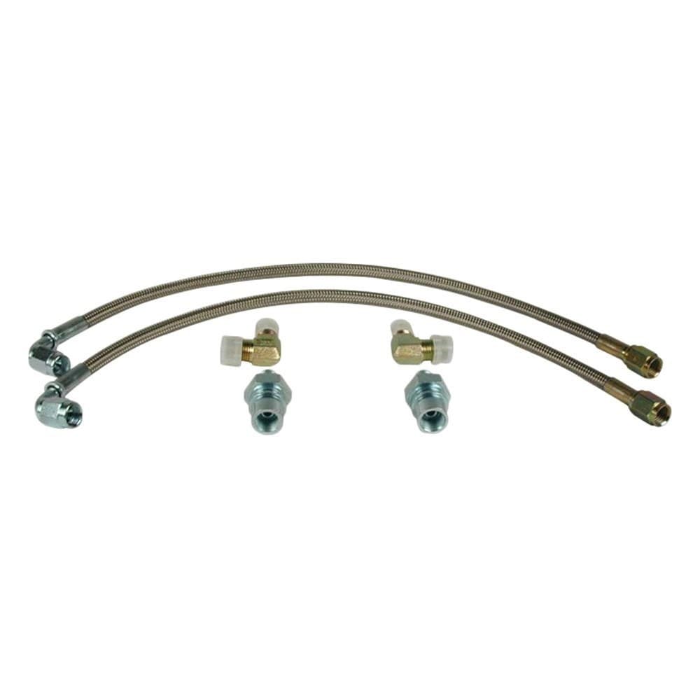 Wilwood Flexline Brake Hose Kit 14in -3 Hose 3/8-24 90° Inlet