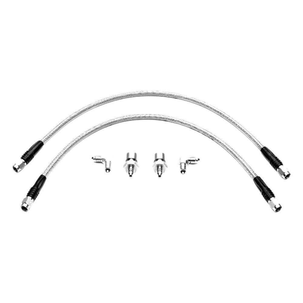 Wilwood Flexline Brake Hose for 00-03 Civic SI 94-01 Integra with Forged Dyna... - Image 2