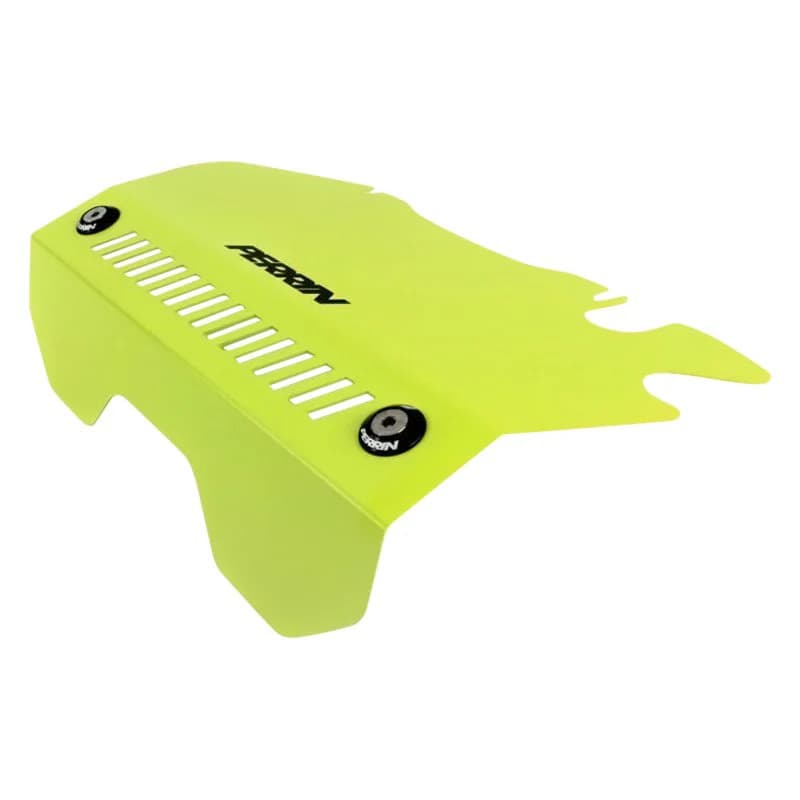 Perrin Performance Pulley Cover for Subaru WRX/STI/Impreza Neon Yellow - Image 5