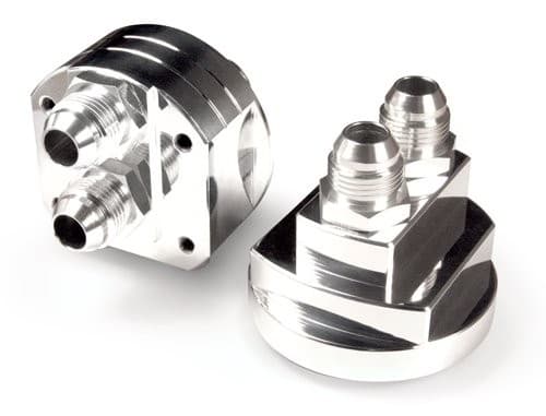 BLOX Racing Remote Oil Filter Relocation Kit Polished - Image 6