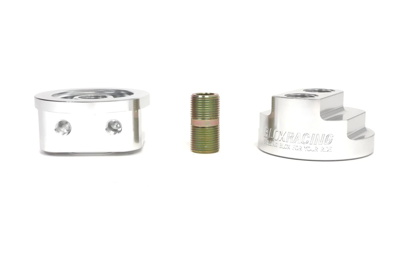 BLOX Racing Remote Oil Filter Relocation Kit Polished - Image 7