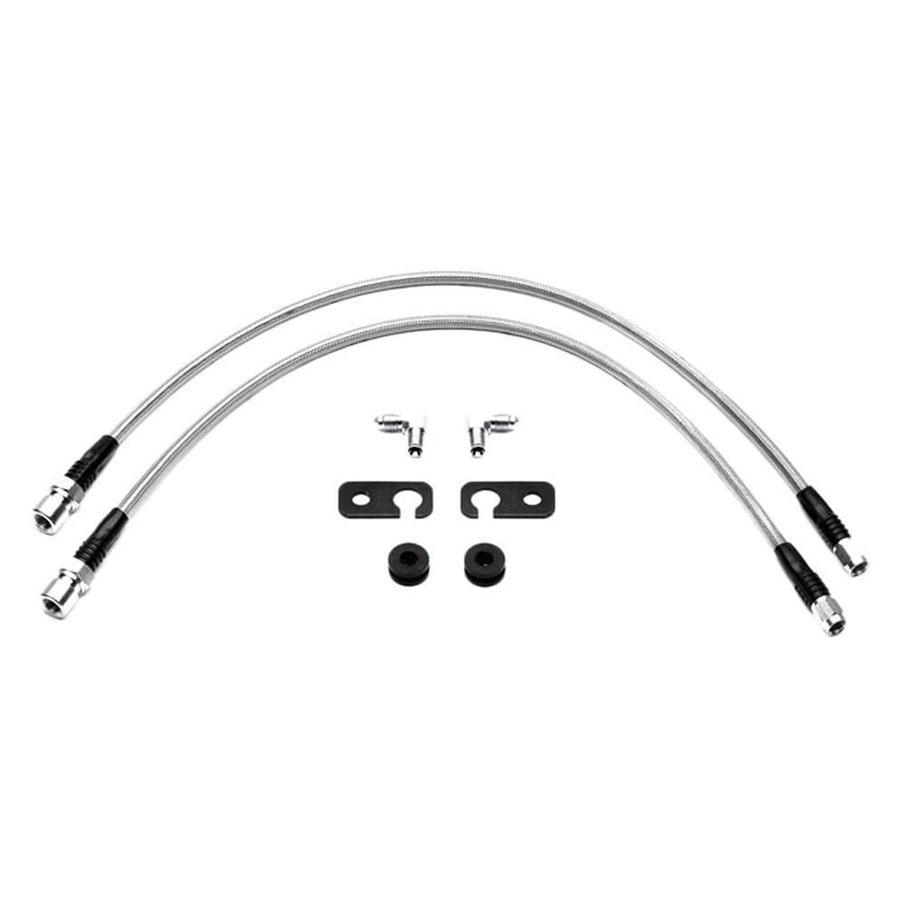 Wilwood Flexline Brake Hose for 2002 Acura RSX 5 Lug with Forged Dynalite Cal...