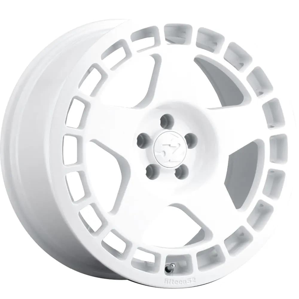 fifteen52 Turbomac 18x8.5 5x114.3 30mm ET Rally White Wheel - Image 2