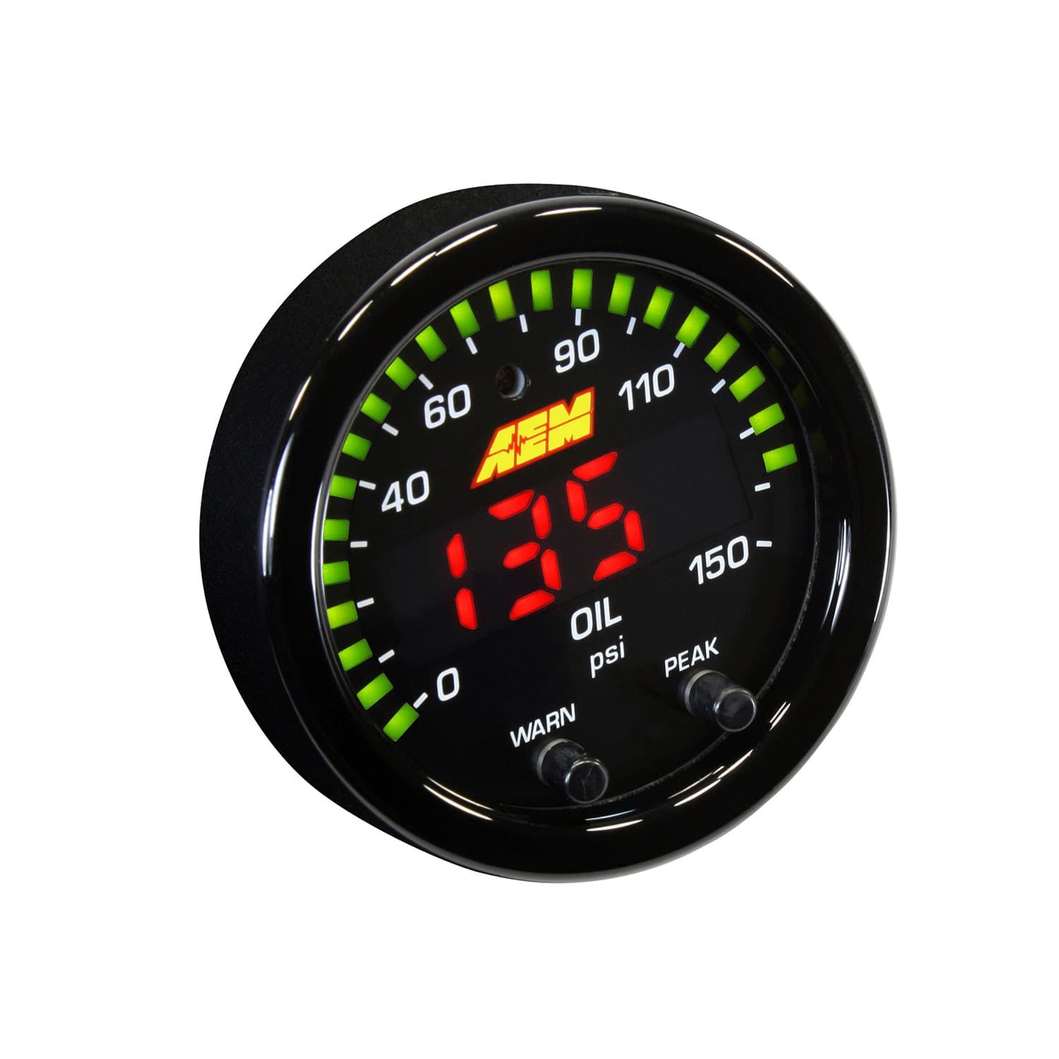 AEM X-Series Digital Gauge with AEMnet CAN-Bus and Programmable LEDs - Image 2