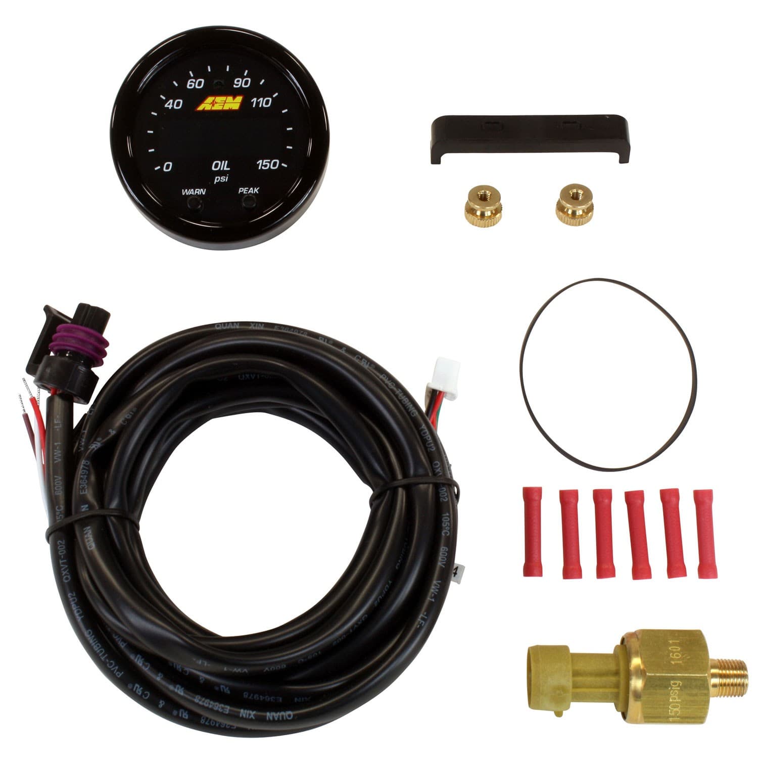 AEM X-Series Digital Gauge with AEMnet CAN-Bus and Programmable LEDs - Image 7