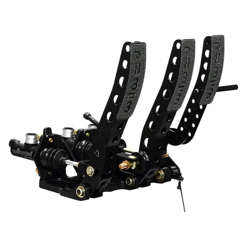 Wilwood Floor Mount Brake Clutch Throttle Pedal Assembly for Rear Engine Cars - Image 4