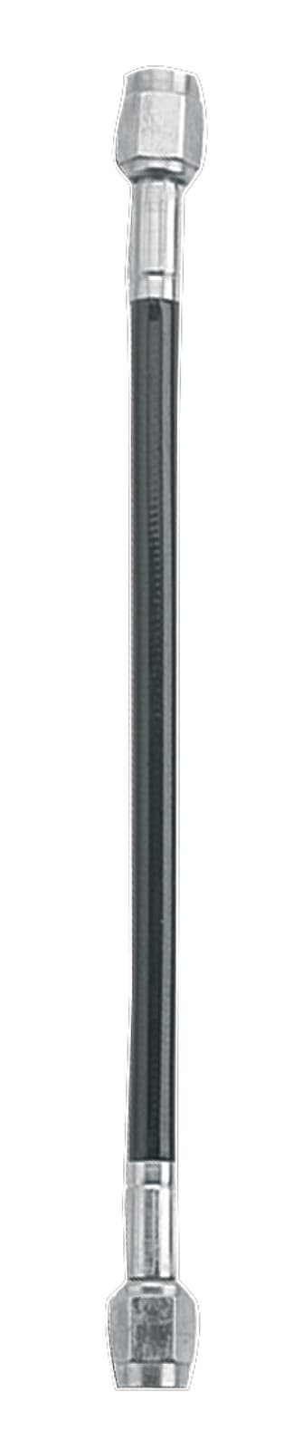 Fragola Brake Lines 14in -3AN Ext Black Covered Assembly Straight x Straight - Image 2