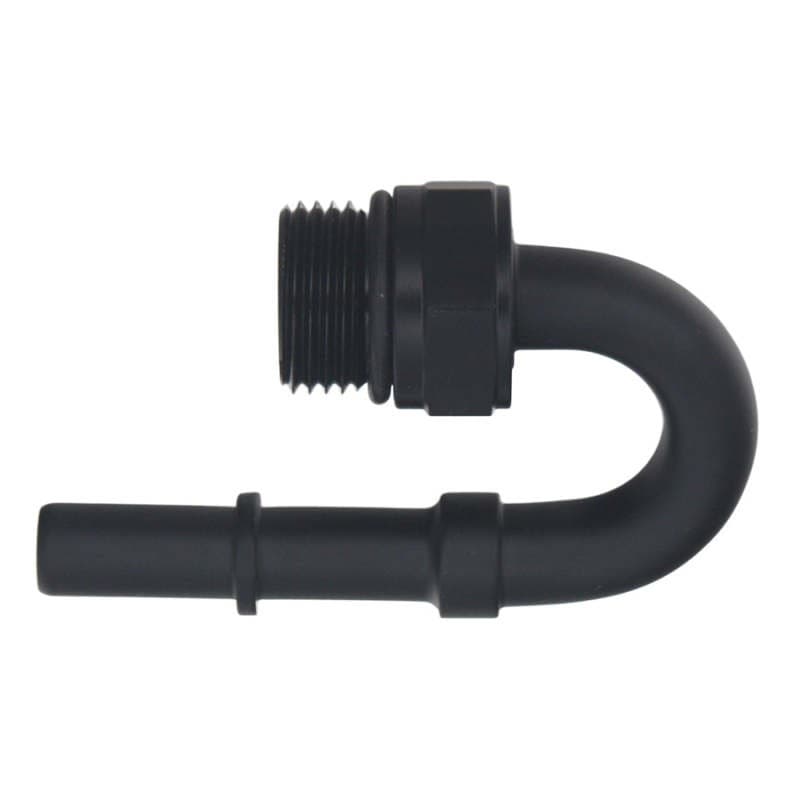 DeatschWerks 8AN ORB Male to 3/8 Inch Male EFI Quick Connect Adapter 180° Mat... - Image 2