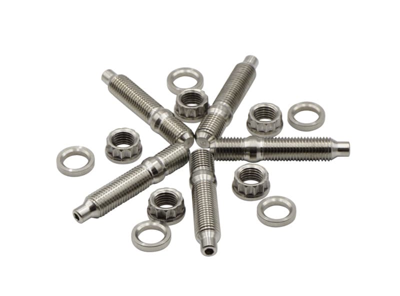 BLOX Racing Stainless Steel Exhaust Manifold Studs M10x1.25 55mm 5-Piece Set - Image 2