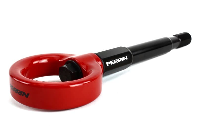 Perrin Performance Tow Hook Kit for Subaru WRX/STI, BRZ, Toyota 86 Front Red - Image 3