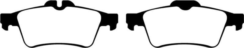 EBC Ultimax2 Brake Pad Set for Urban/Daily Driver OEM Replacement - Image 3
