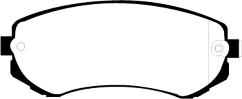EBC Ultimax2 Brake Pad Set for Urban/Daily Driver OEM Replacement - Image 3