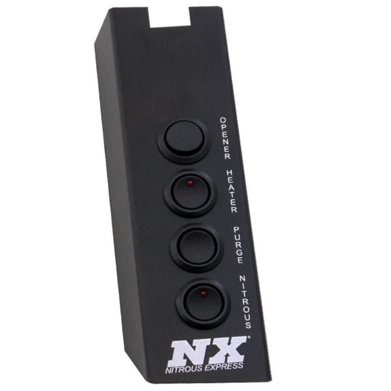 Nitrous Express Switch Panel with Interchangeable Laser Engraved Nameplates