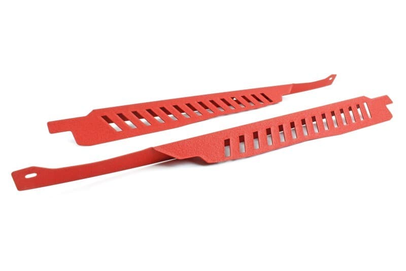 Perrin Performance Fender Shroud Set for 08-14 Subaru WRX/STI Red - Image 2