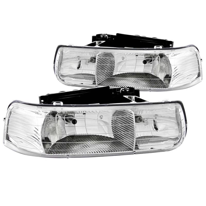 ANZO Crystal Headlights for Chevy C6 Clear Lens Replacement - Image 5