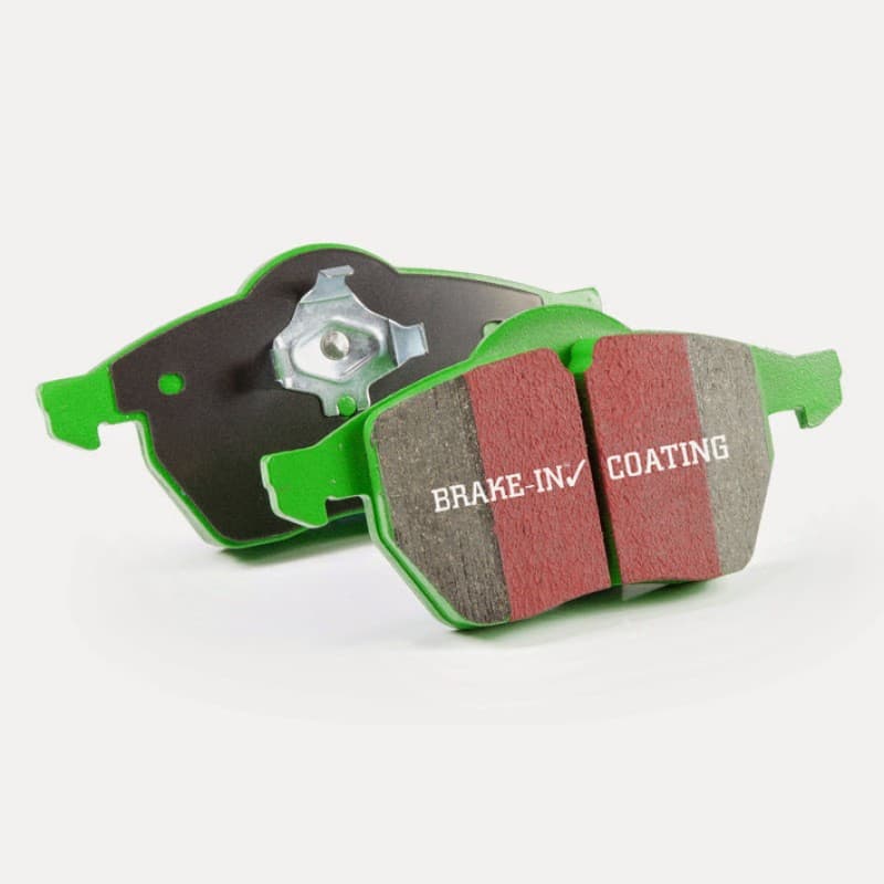 EBC Greenstuff Brake Pad Set for Street Driving High Initial Effect Up to 600°C