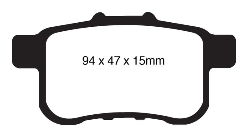 EBC Yellowstuff Brake Pad Set for Street and Track Driving High Performance - Image 3