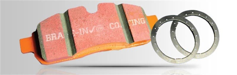 EBC Extra Duty Brake Pad Set for Heavy Duty Use High Friction ECO Friendly - Image 3