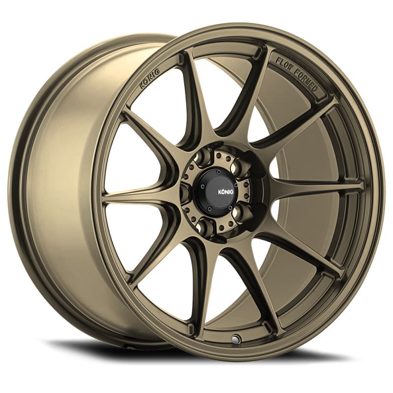Konig Dekagram Wheels 16x8 4x100 ET35 Gloss Bronze - Image 2