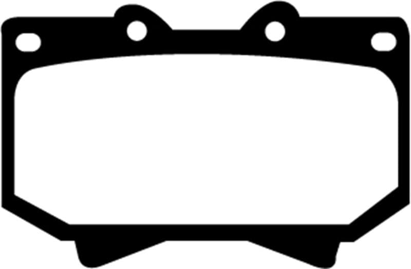 EBC Yellowstuff Brake Pad Set for Street and Track Driving High Performance - Image 3