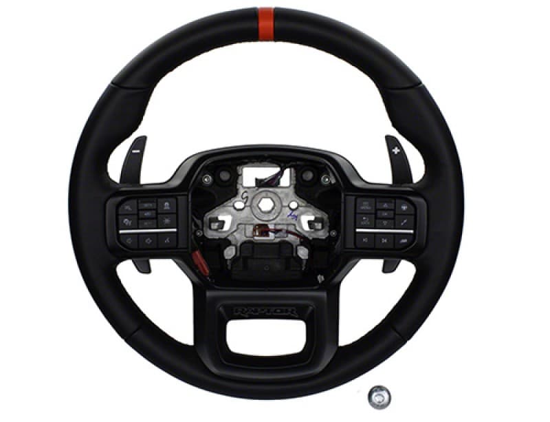 Ford Racing Steering Wheel for Ford Mustang with Paddle Shifters Black - Image 5
