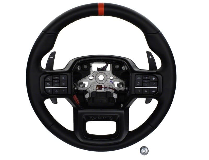 Ford Racing Steering Wheel for Ford Mustang with Paddle Shifters Black - Image 6
