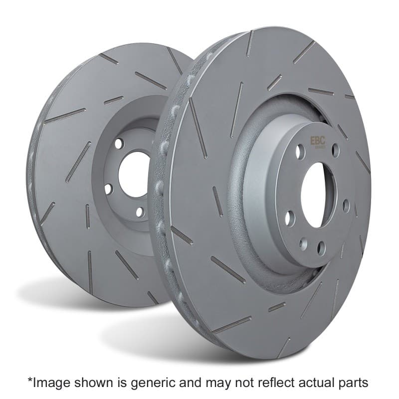 EBC Slotted Rotor Set for Chevy C6 355mm USR1359 - Image 4
