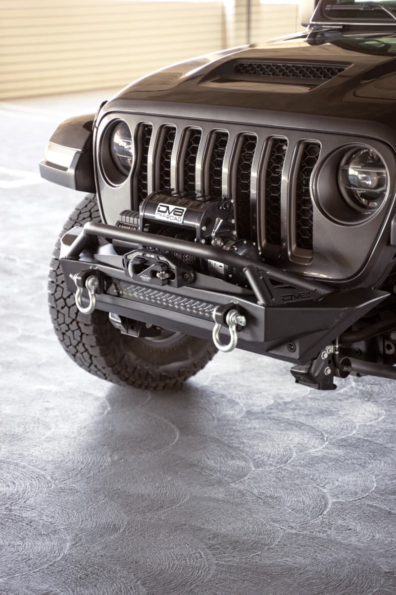 DV8 Offroad Stubby Winch Front Bumper for Wrangler JK/JL & Gladiator JT with ... - Image 7